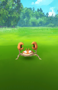 Screenshot "Pokémon Go"